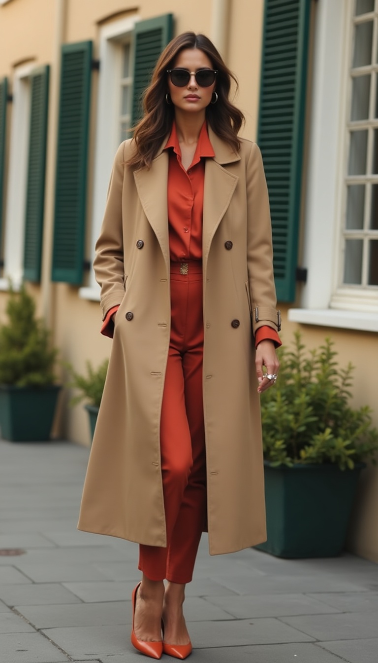 look10_1745028486_file Elevate Your Wardrobe: Styling a Beige Trench Coat with Bold Colors for Effortless Chic