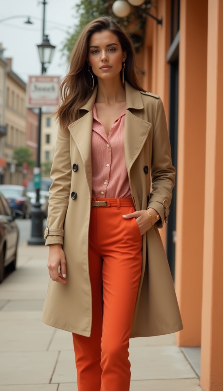 look2_1745028479_file Elevate Your Wardrobe: Styling a Beige Trench Coat with Bold Colors for Effortless Chic