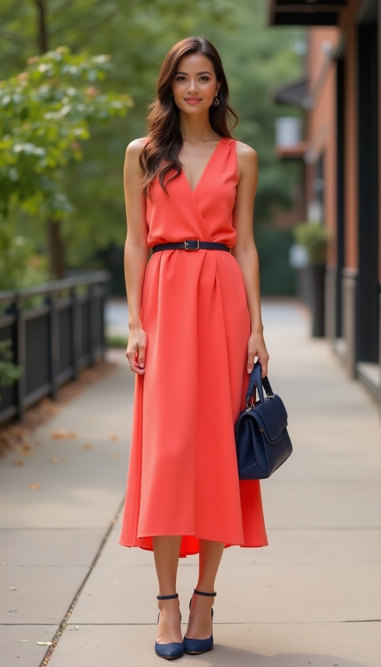 look7_1744233057_file How to Style a Bold Coral Dress with Navy Accessories for a Fresh Spring Look