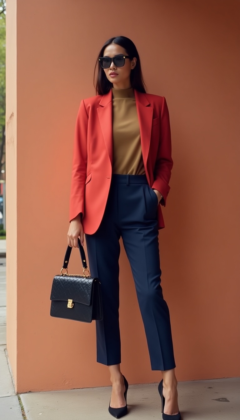 look8_1745085810_file Effortless Urban Style: Mastering Bold Coral and Navy Combinations for a Chic Look