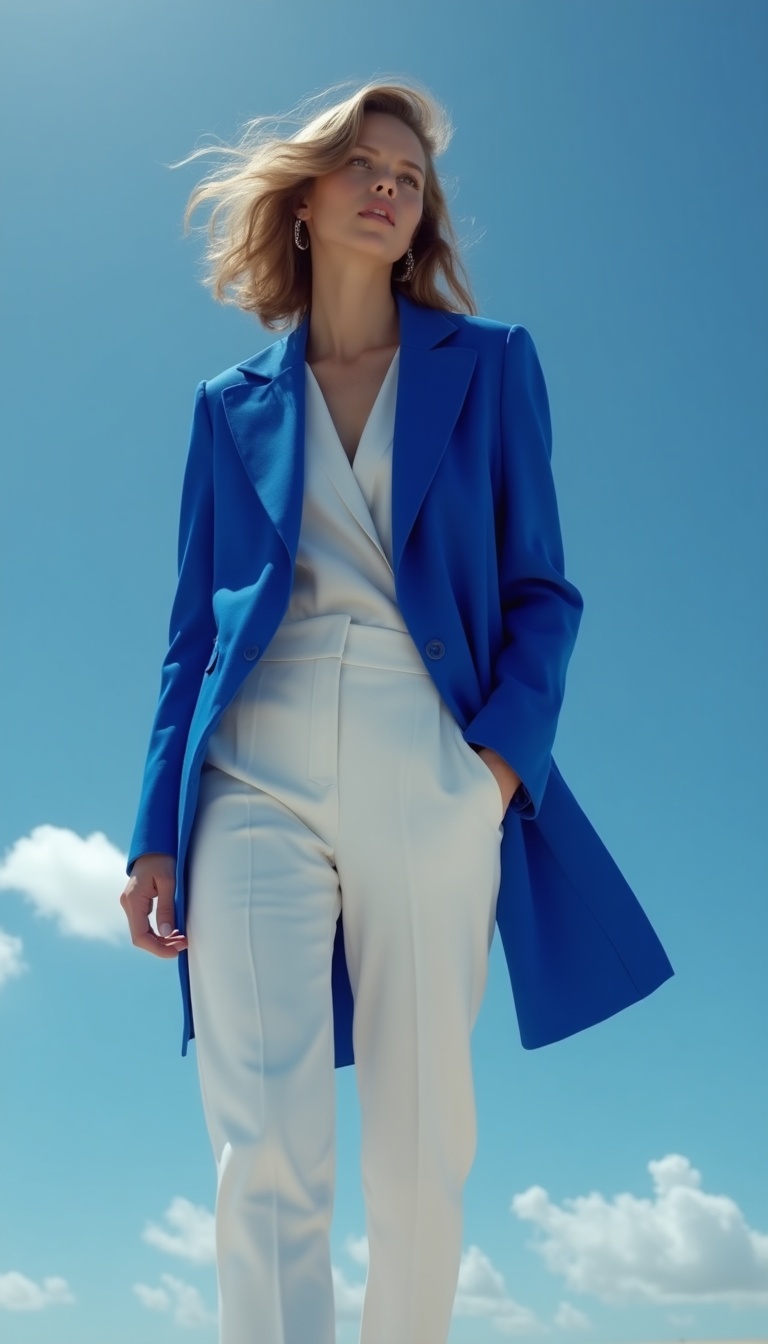 look7_1781216683_file Cobalt Blue Blazer & White Trousers: Mastering the Bold Power Suit Look for Summer 2026